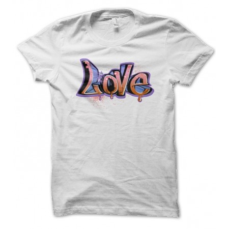 T-shirt Love Graph Hip Hop