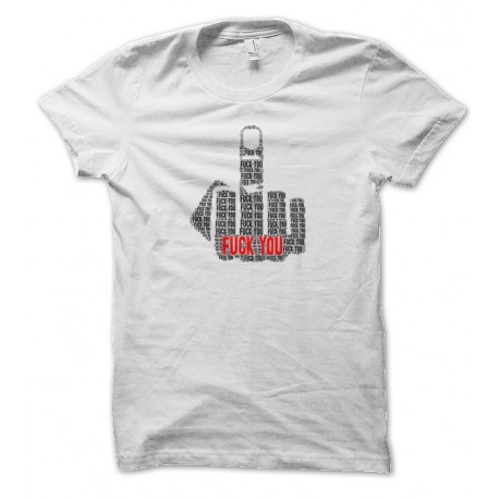 T-shirt Fuck Off Text Line