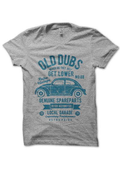 Tee Shirt Vintage Old Dubs, Cox Legendary Performance