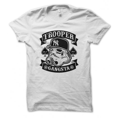 Tee Shirt Gangsta Trooper, May the Force Yo Man