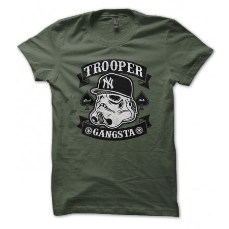 Tee Shirt Gangsta Trooper, May the Force Yo Man