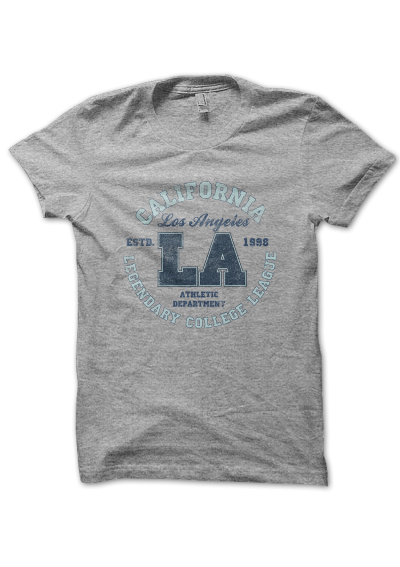 Tee Shirt California Legendary College Vintage