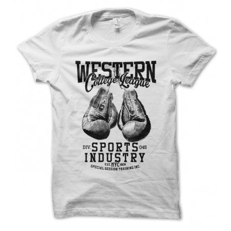 T-shirt Boxe Western League