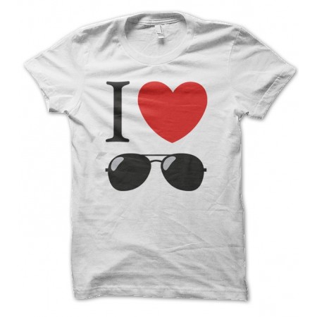 T-shirt I Love Sunglasses