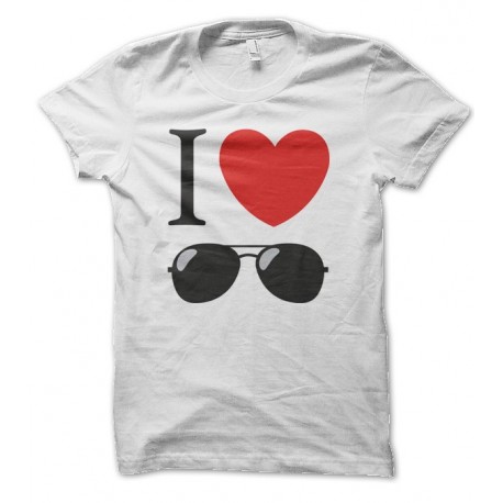 T-shirt I Love Sunglasses