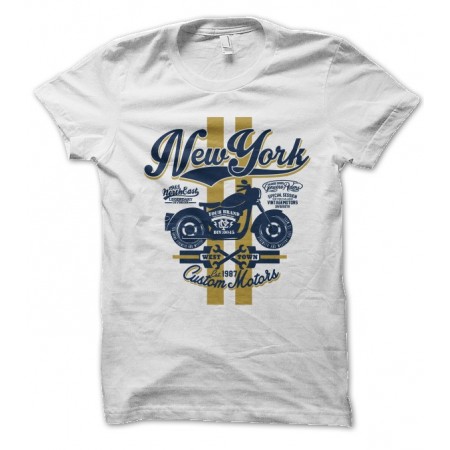T-shirt New York Custom Motors