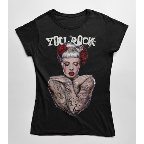 Tee Shirt Femme You Rock Tattoo