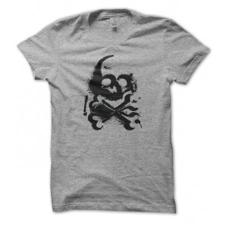 T-shirt Street Art Skull