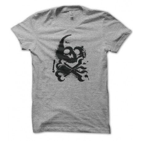 T-shirt Street Art Skull