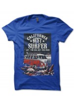 Tee Shirt California Best Surfer Minivan