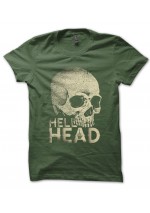 Tee Shirt Skull HellHead, Fuck
