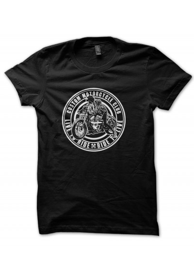 T-Shirt Custom Motorcycle Club, Biker