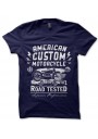 T-Shirt American Custom Motorcycle Road Tested