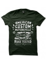 T-Shirt American Custom Motorcycle Road Tested