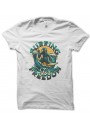 Tee Shirt Surfing for Freedom, SkullWave