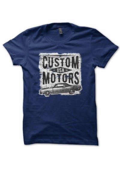 Tee Shirt Custom Motors USA