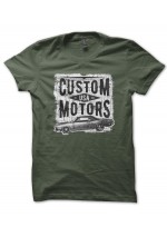 Tee Shirt Custom Motors USA