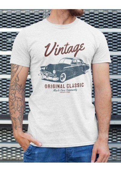 T-Shirt Vintage Original Classic Muscle Car