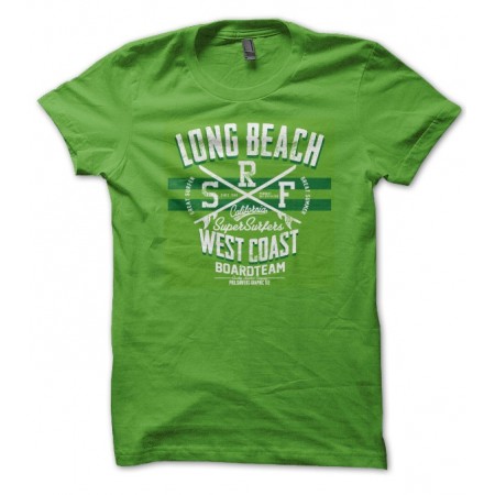T-shirt Long Beach WestCoast, Surfer California