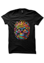 Tee Shirt Candy Skull by HellHead