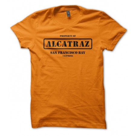 T-shirt Alcatraz, San Franciisco Bay, California