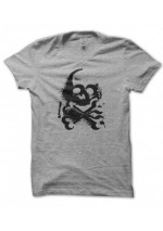 T-shirt Street Art Skull