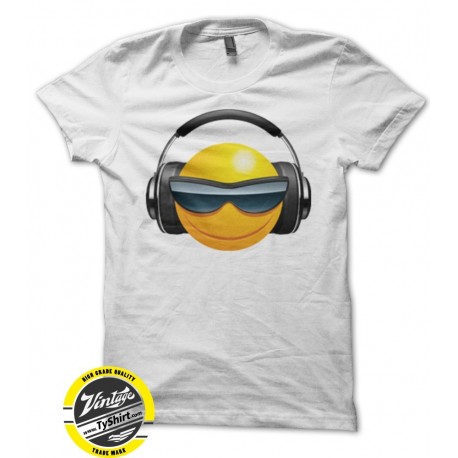 Tee shirt DJ Smiley humoristique