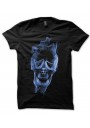 Tee Shirt Noir Skull in the Smoke