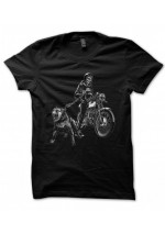 T-Shirt Skull Rider, Rage on the Street