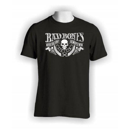 T-shirt BaD Bones Crew, Never Fade Away