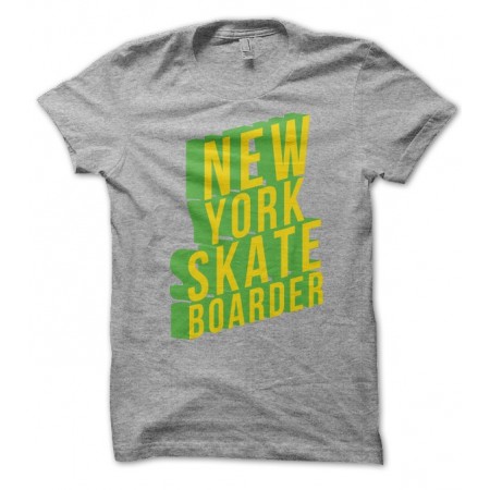 T-shirt New York Skate Boarder