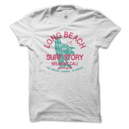 T-shirt Long Beach, Surf Story in California