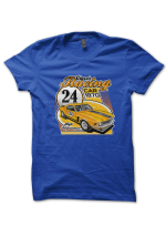 Tee Shirt Vintage Classic Racing Car 1970