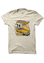 Tee Shirt Vintage Classic Racing Car 1970