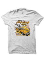 Tee Shirt Vintage Classic Racing Car 1970
