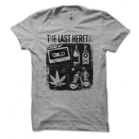 T-shirt The Last Heretic, K7, Basket, Alcool & Weed....
