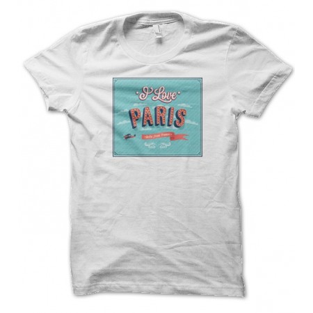T-shirt Signs : I Love Paris
