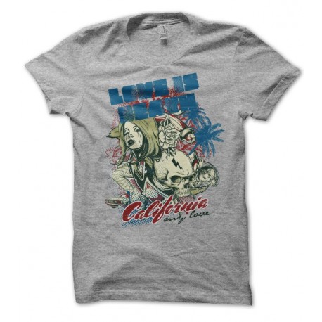 T-shirt Love is Death, California my Love